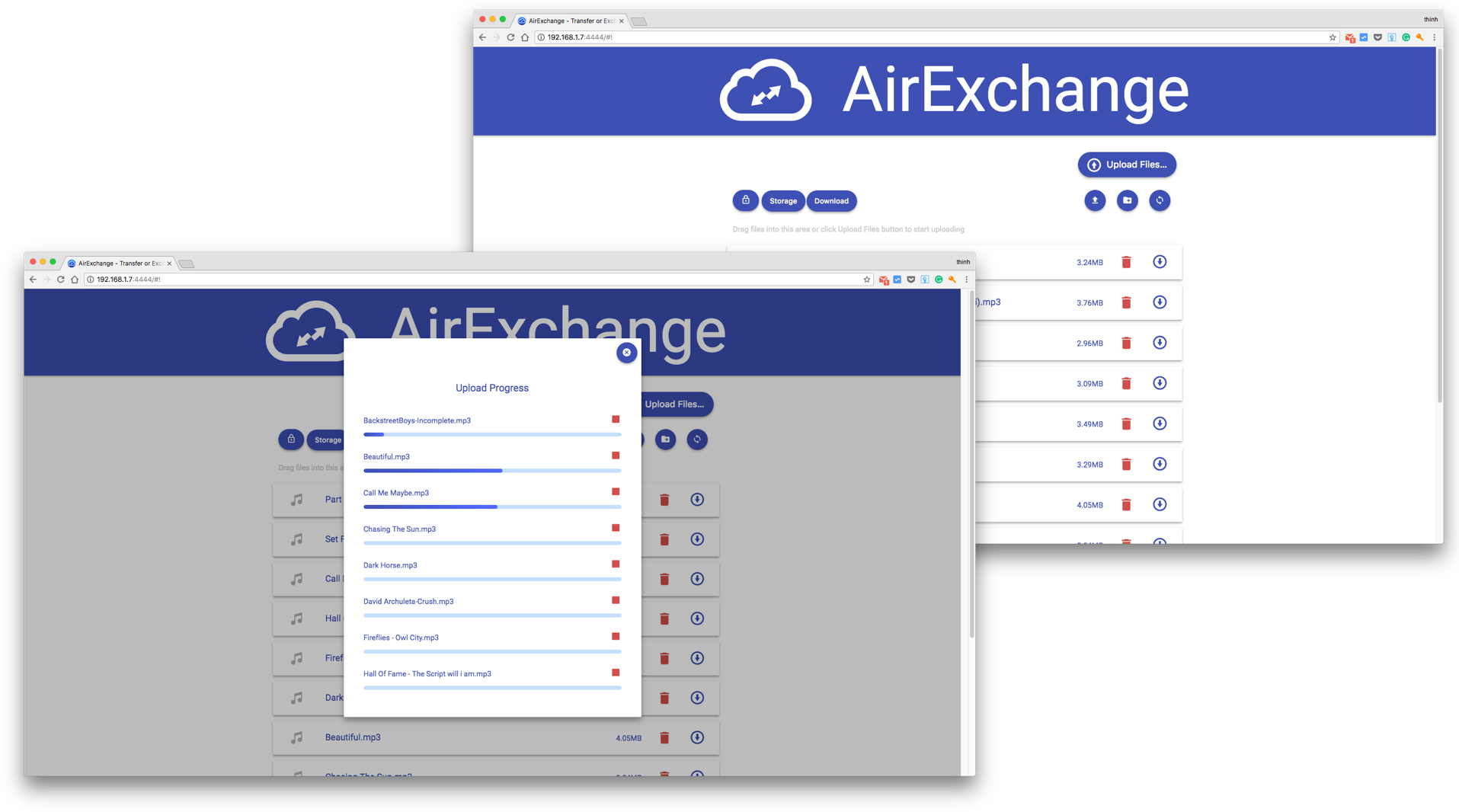 AirExchange Best mobile file transfer